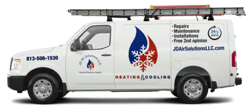 J D Air Solutions Work Van